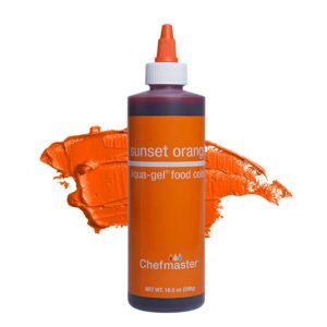 Colorante Airbrush ChefMaster Sunset Orange 9 Oz