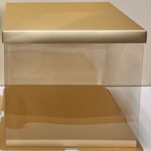 CAJA PLASTICA DORADA 10 BAJA