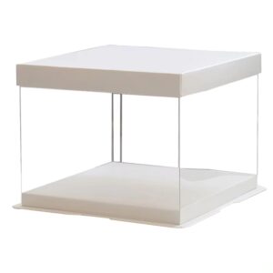 CAJA PLASTICA BLANCA 12 IN