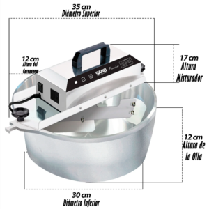 MISTURADOR ELECTRICO 10LT BIVOLT
