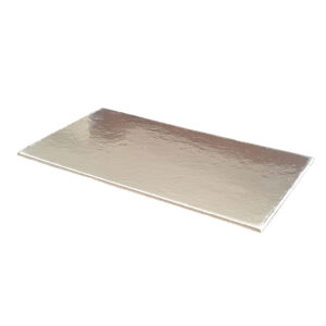 BASE RECTANGULAR DORADA DE 19 IN