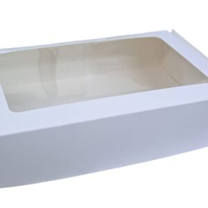 CAJA CON VENTANILLA 12X8X2.5 IN