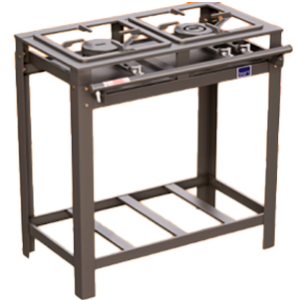 ESTUFA INDUSTRIAL 2 QUEMADORES DOBLE
