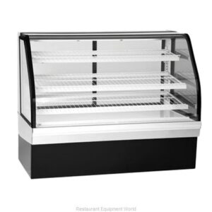 Vitrina Refrigerada Vidrio Curvo para productos Fríos