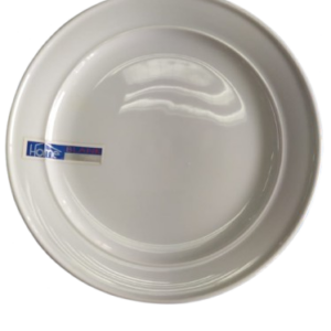 Plato cerámica blanco buffet