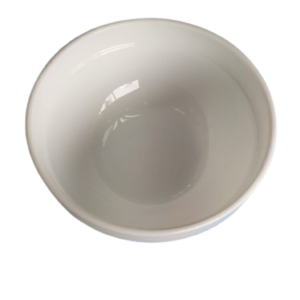 Plato hondo de porcelana