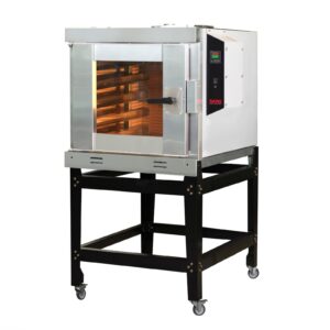 Horno turbo a gas 5 bandejas interior en acero inoxidable