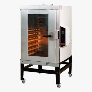 Horno turbo a gas 10 bandejas interior en acero inoxidable